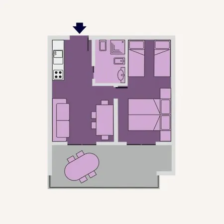 In Bibione-beahost Апартаменти *